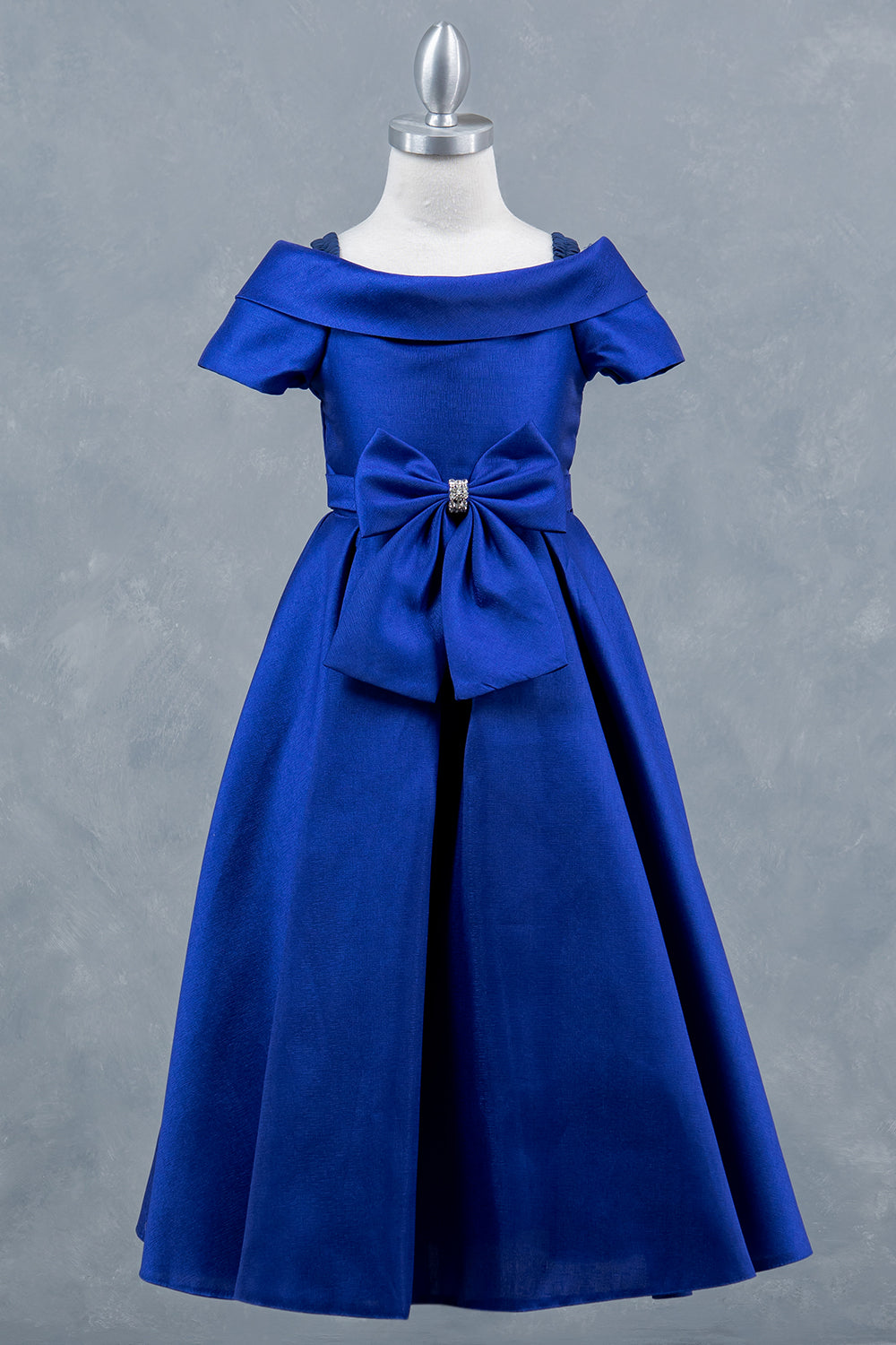 STYLE NO : 9177 OFF SHOULDER RIBBON DRESS