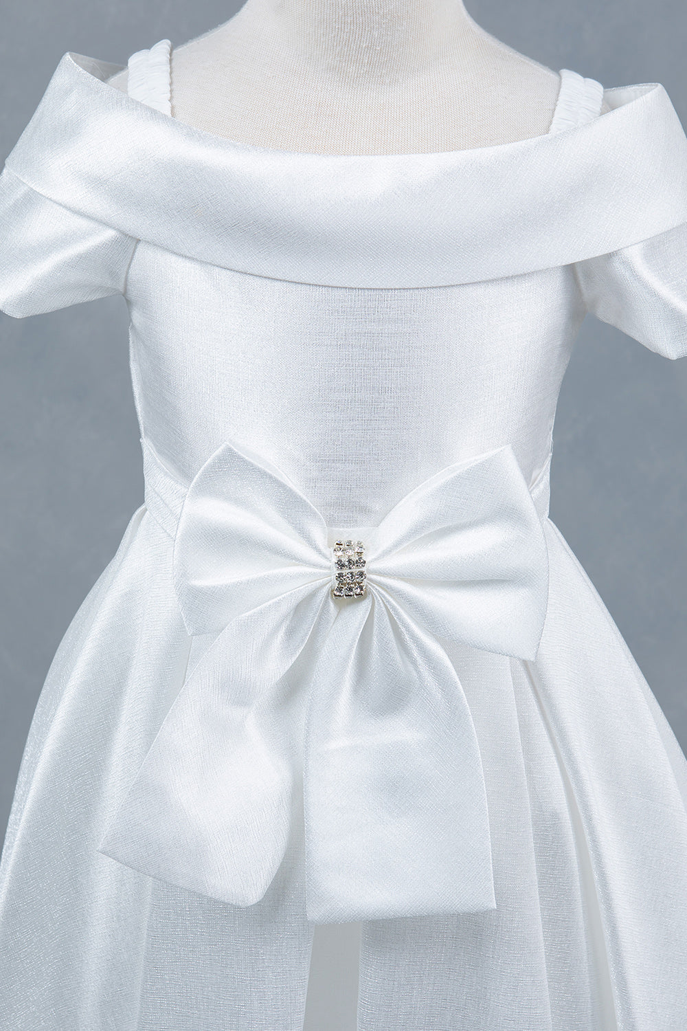 STYLE NO : 9177 OFF SHOULDER RIBBON DRESS