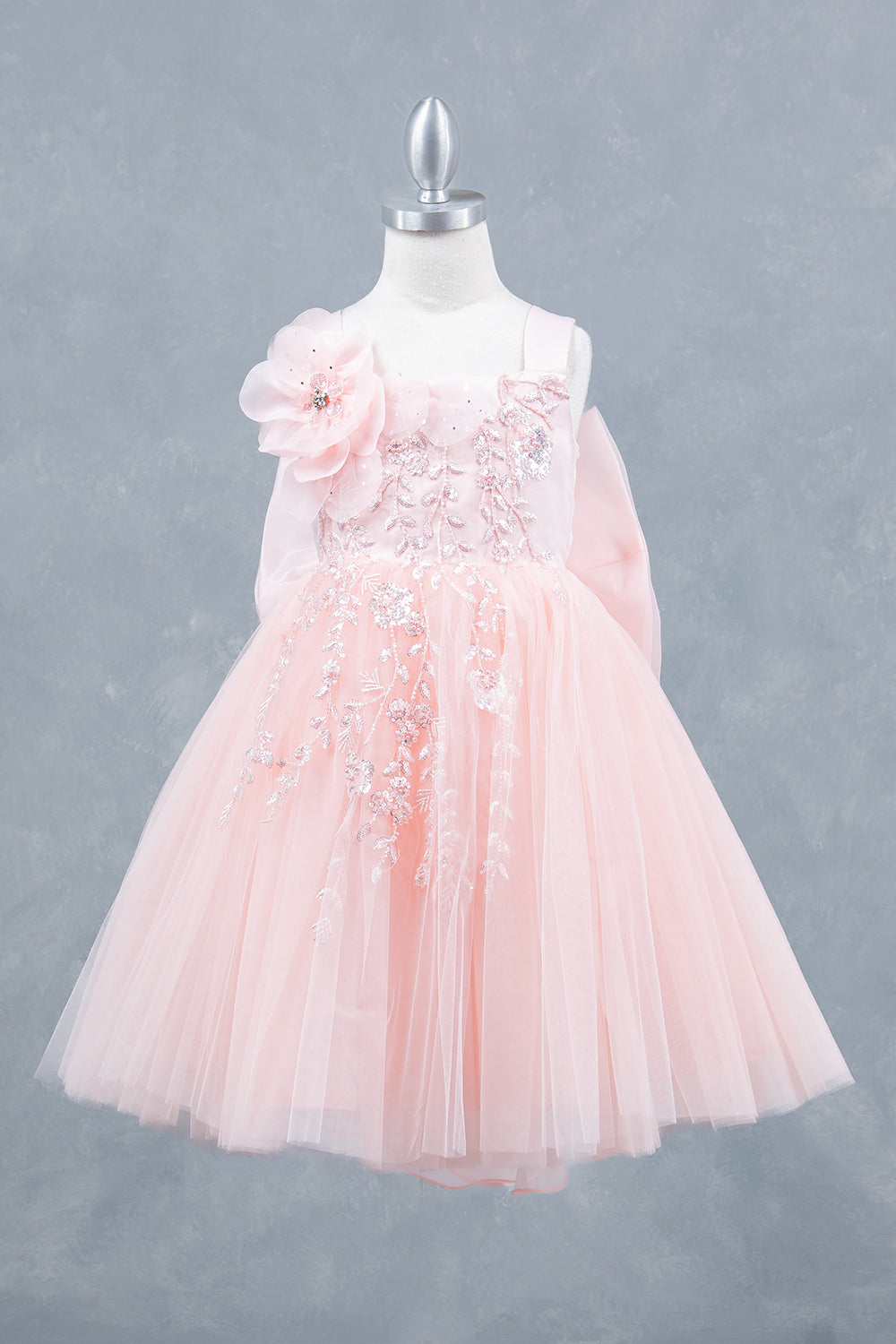 STYLE NO : 9178OFF SHOULDER RIBBON DRESS