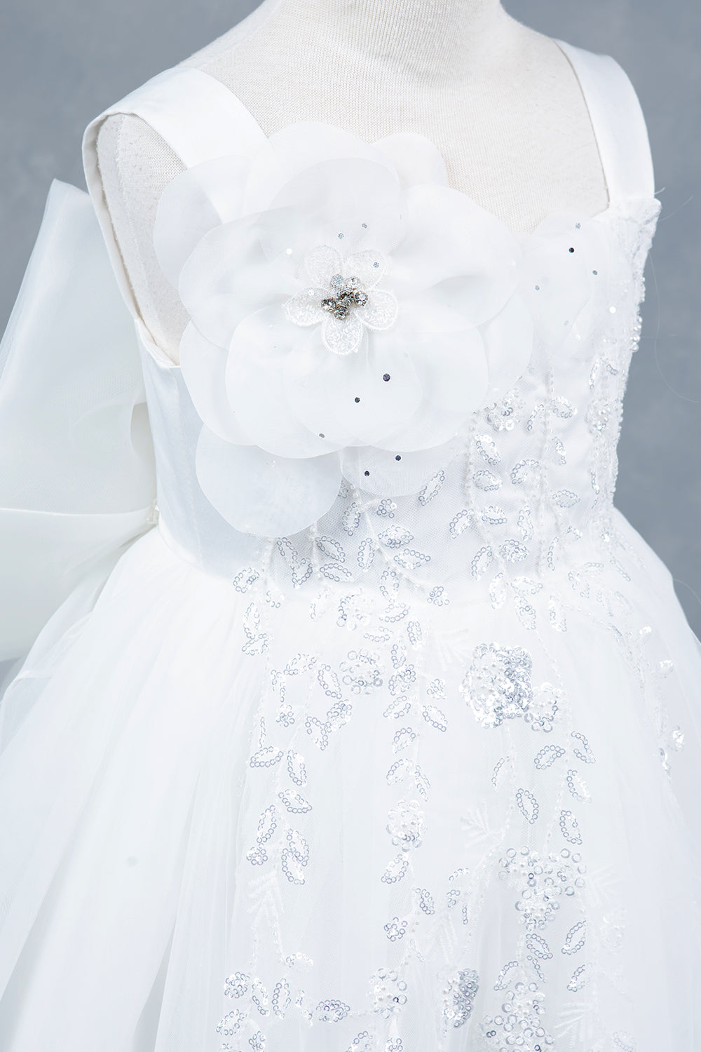 STYLE NO : 9178OFF SHOULDER RIBBON DRESS