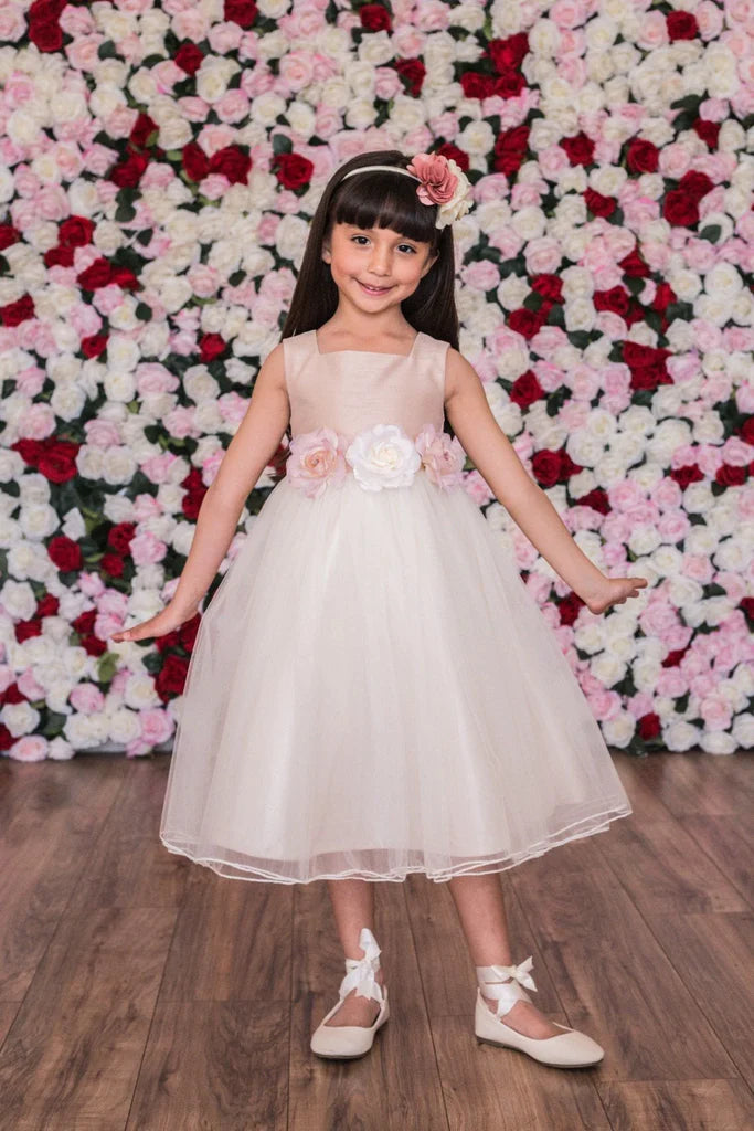 Poly Silk Tulle Dress