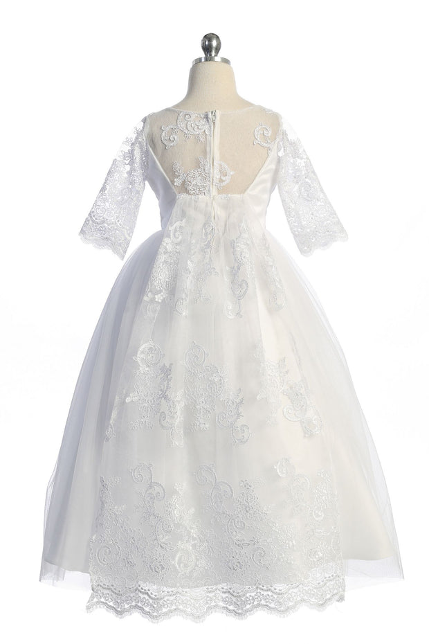 Style No. 510 Cording Lace Waterfall Dress