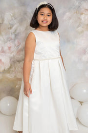 Sale! Classic Pleated Girl Dress White