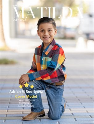 Matilda Model Magazine  Adrian Rodriguez Includes 1 Print Copy