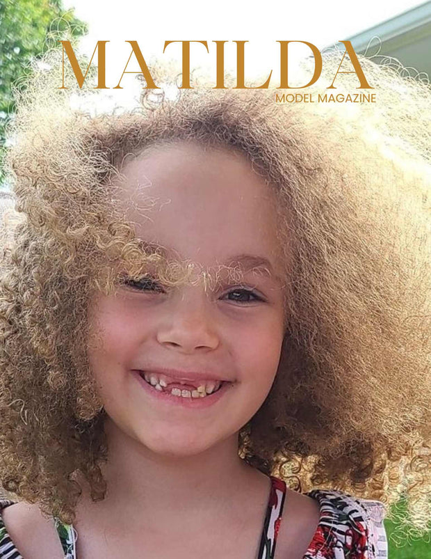 Matilda Model Magazine Kha’Mani Lusane #MBM: Includes 1 Print Copy
