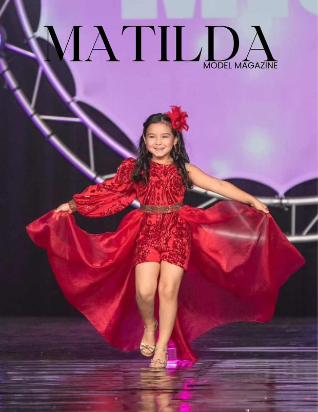 Matilda Model Magazine Valeria Rodriguez #NCMS: Includes 1 Print Copy