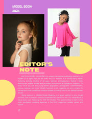 MODEL BOOK 2024 - Girls Models- Kids & Teens - 1 Print Copy: Includes 1 Print Copy