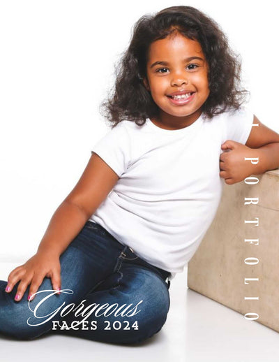 Model Portfolio Most Beautiful Faces of 2024 Hannah Douglas Includes 1 Print Copy