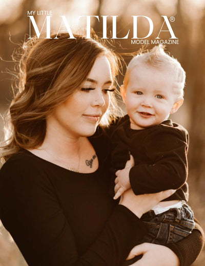 Matilda Model Magazine Cheyenne & Asher Grey Johnson #M5022: Includes 1 Print Copy