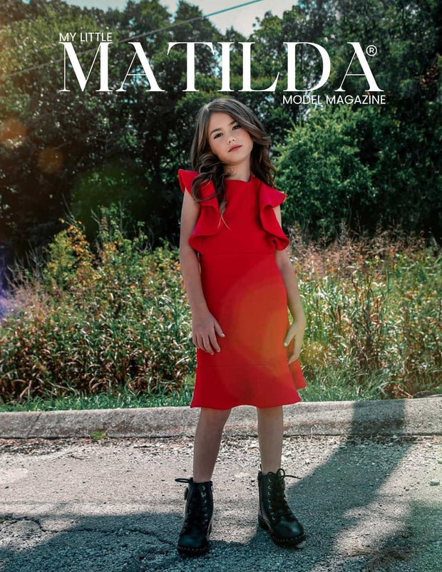 Limited Discount - Matilda Model Magazine Amazing Kids All Ages #AK502: Includes 1 Print Copy