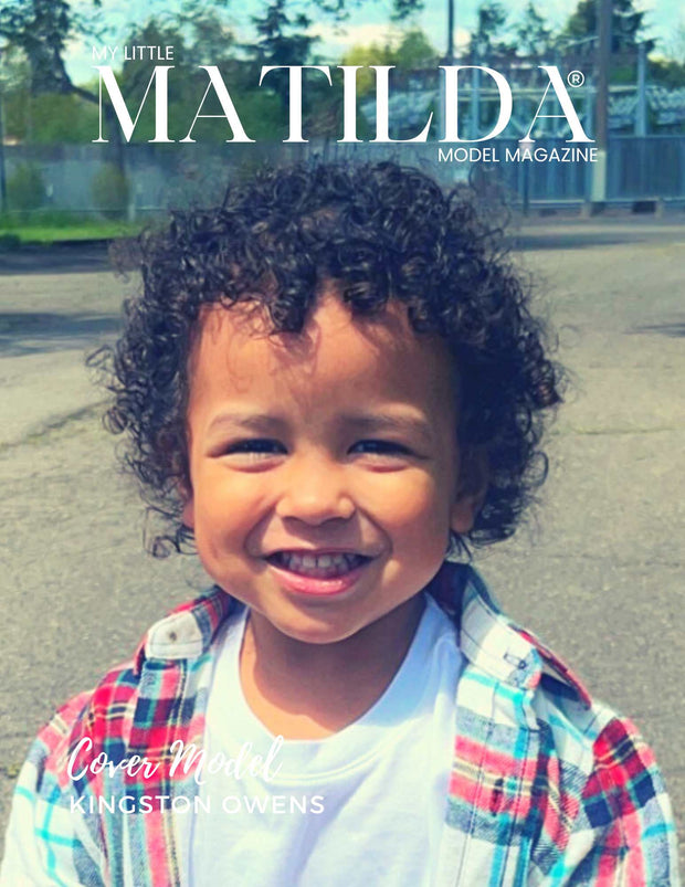 Matilda Model Magazine Kingston Owens Cover Winner #M6076: Includes 1 Print Copy