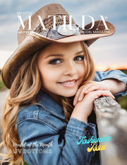 Matilda Model Magazine Fashionista Issue Cover Model Liv Bottoms: Includes 1 Print Copy