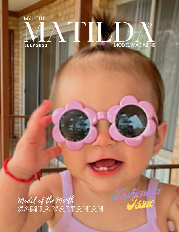 Matilda Model Magazine Fashionista Issue Cover Model Camila Vartanian Includes 1 Print Copy