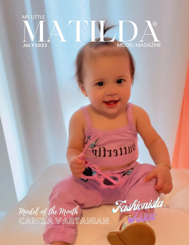 Matilda Model Magazine Fashionista Issue Cover Model Camila Vartanian Includes 1 Print Copy