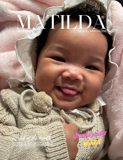 Matilda Model Magazine Fashionista Issue Cover Model Dream Phann: Includes 1 Print Copy