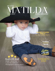 Matilda Model Magazine Cover Jacob Diaz Fashionista Issue #FAS210: Includes 1 Print Copy
