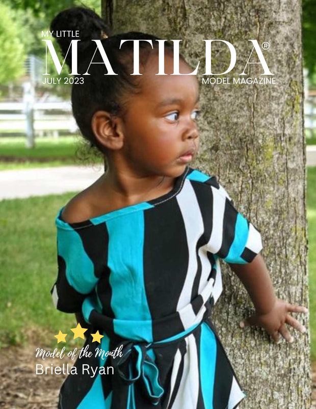 Matilda Model Magazine Cover Briella Ryan Fashionista Issue #FAS219: Includes 1 Print Copy