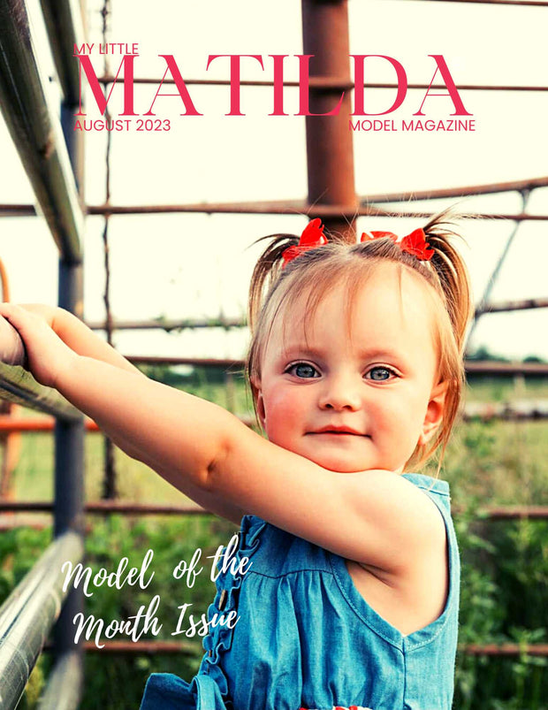 Matilda Model Magazine Wrenley Trexler #JL504 Includes 1 Print Copy