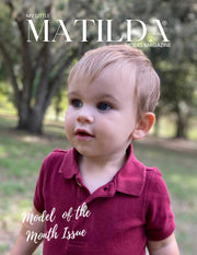 Matilda Model Magazine Caden Bakos #JL520 Includes 1 Print Copy