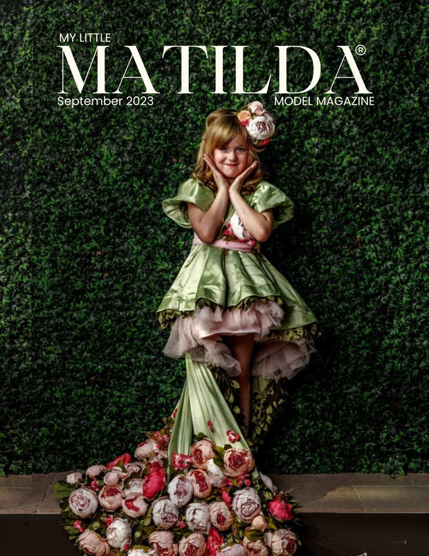 Matilda Model Magazine Emma Ganger Cover Model #EAS808: Includes 1 Print Copy