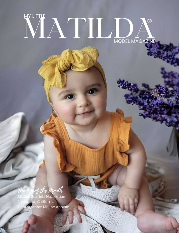 Matilda Model Magazine Cover Model Scarlett Nazaretian Includes 1 Print Copy