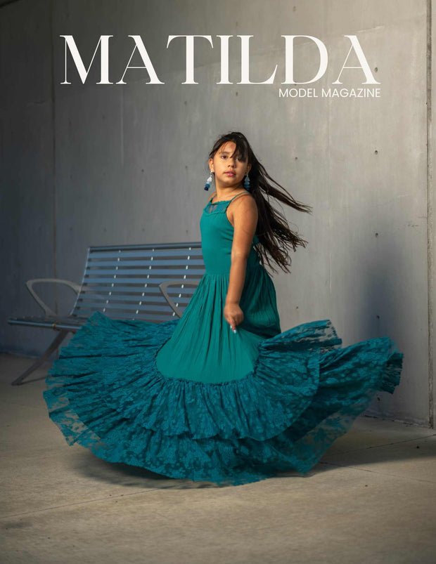 Matilda Model Magazine Angelique Santiago #NCMS: Includes 1 Print Copy
