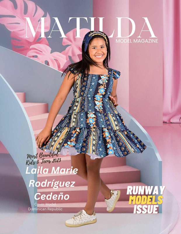 Matilda Model Magazine Laila Marie Rodríguez Cedeño #MBM: Includes 1 Print Copy