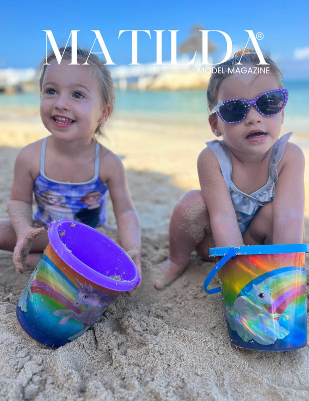 Matilda Model Magazine Layla and Skylar Reuter #CNP: Includes 1 Print Copy