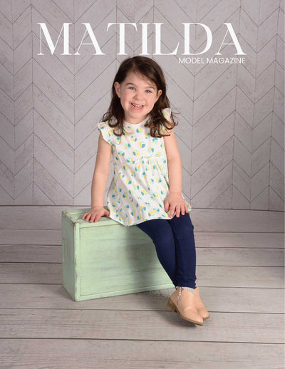 Matilda Model Magazine Scarlett Hebein #CNP: Includes 1 Print Copy