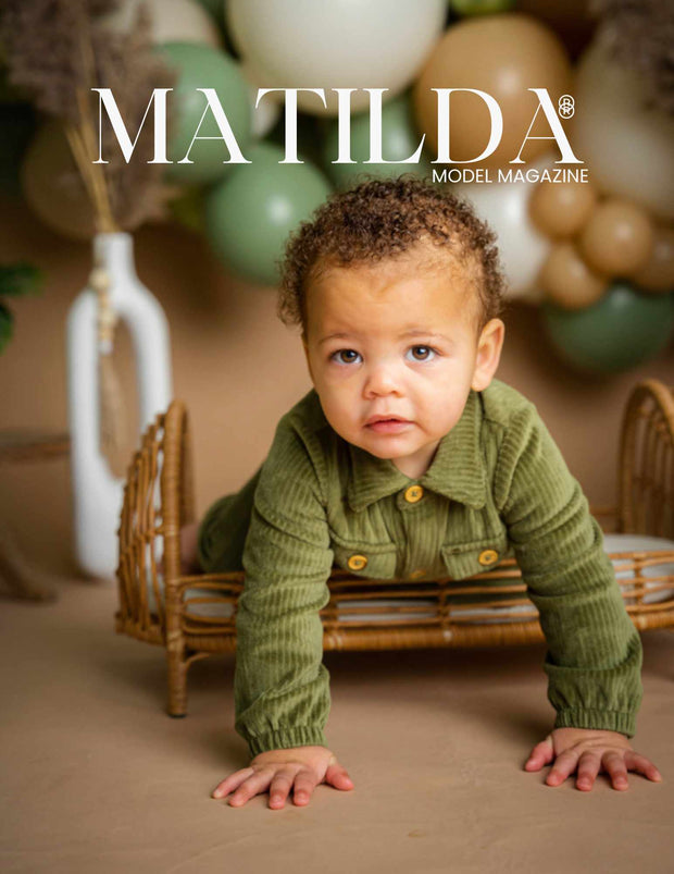 Matilda Model Magazine Zayvier Santiago: Includes 1 Print Copy