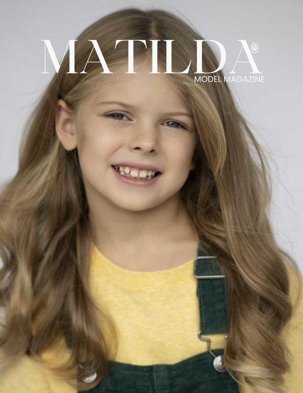 Matilda Model Magazine Valeriia Lipuntsova Includes 1 Print Copy