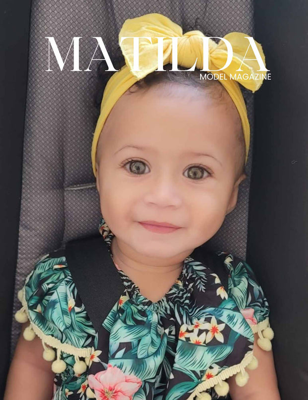 Matilda Model Magazine Anayah Hidalgo Estevez Includes 1 Print Copy (Copy)