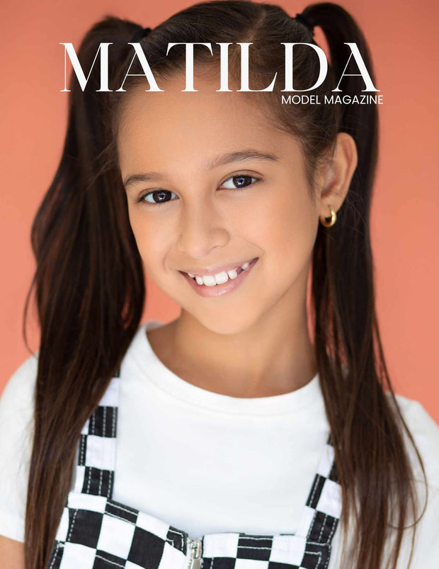 Matilda Model Magazine Sienna Oquendo Includes 1 Print Copy