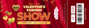 1 VIP GUEST TICKET - VALENTINE'S RUNWAY SHOW ORLANDO, FL FEBRUARY 11TH 2024