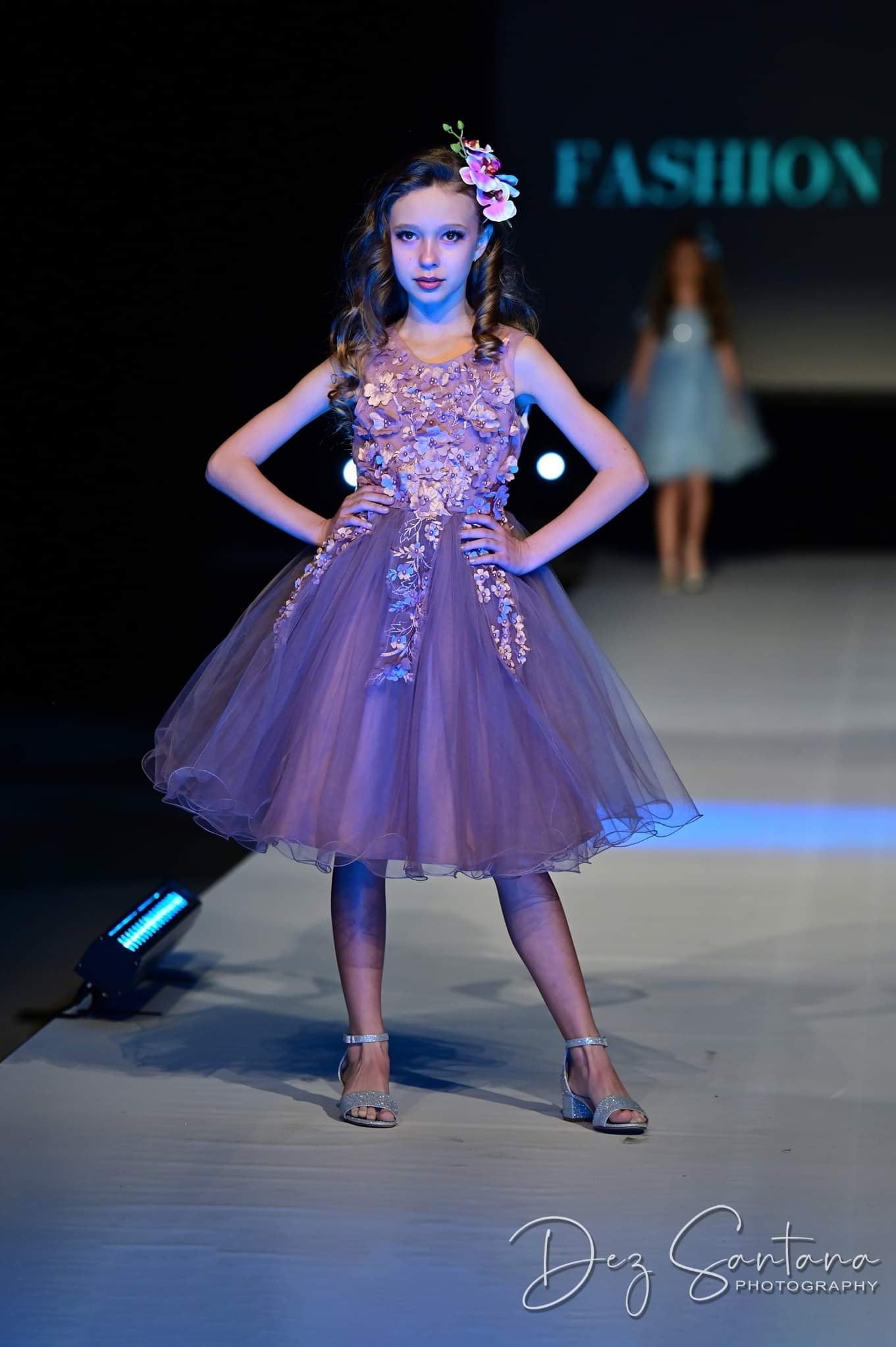 Style #9122 "LALA & ERINA" Elegant flower girl dress