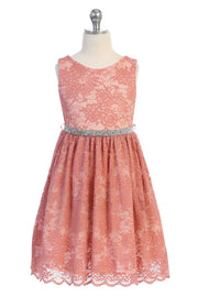 Style No. 492 Stretch Lace Dress