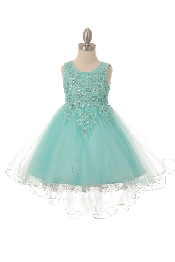 Style #9086 Stunning sleeveless tulle dress