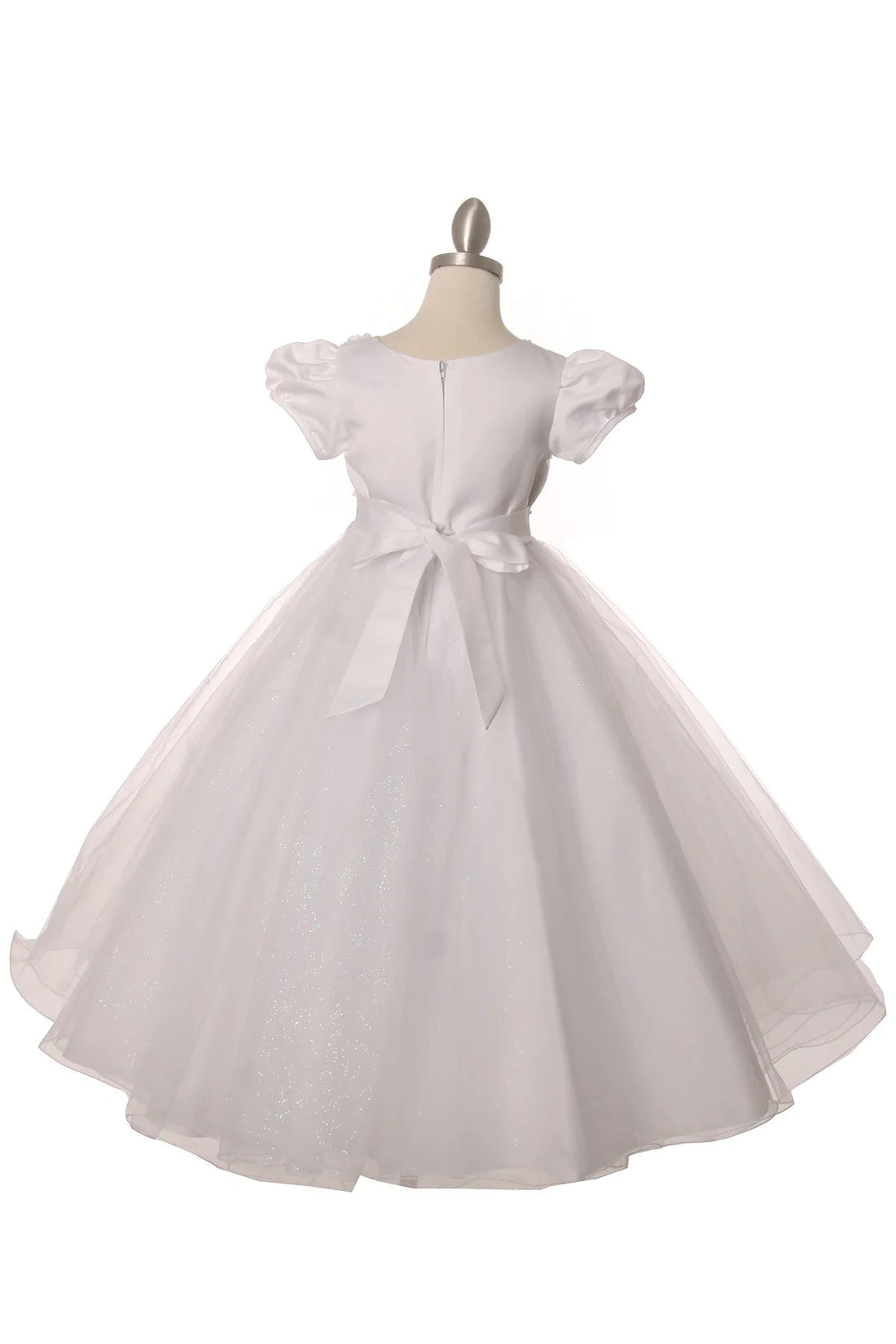 Style# 2013 Communion Dress flower lace tulle dress