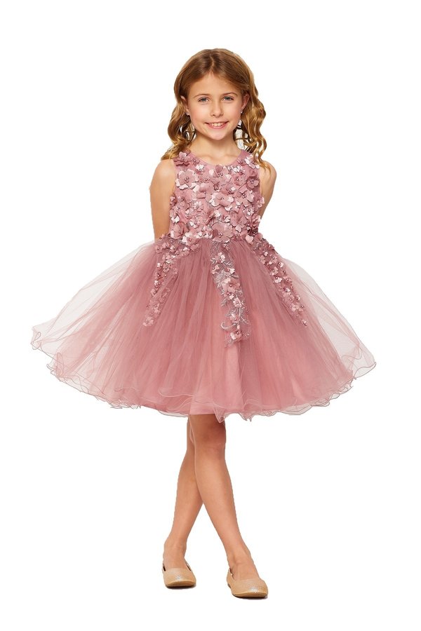 Style #9122 "LALA & ERINA" Elegant flower girl dress