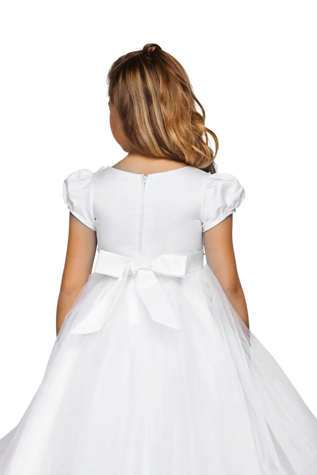 Style# 2013 Communion Dress flower lace tulle dress