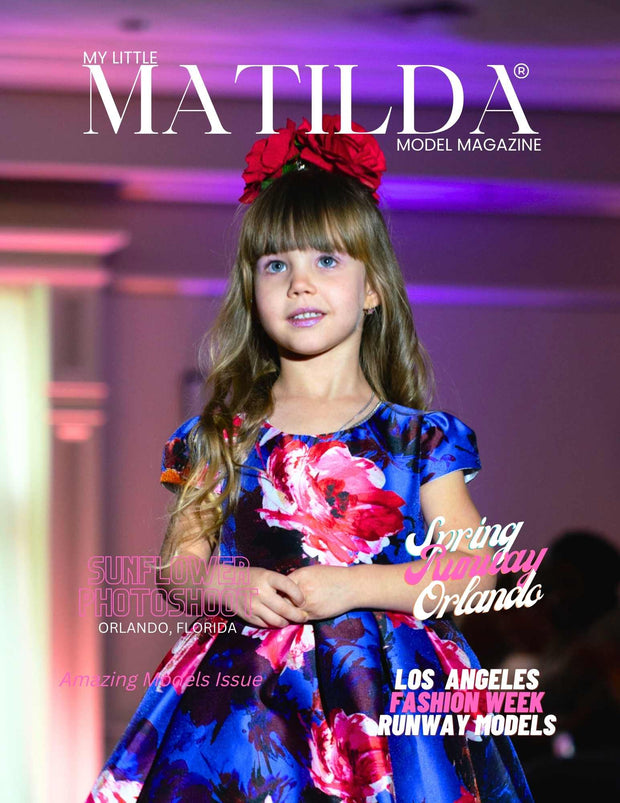 Matilda Model Magazine Spring Runway Issue #4436: Includes 1 Print Copy