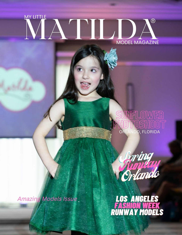 Matilda Model Magazine Spring Runway Issue #4436: Includes 1 Print Copy