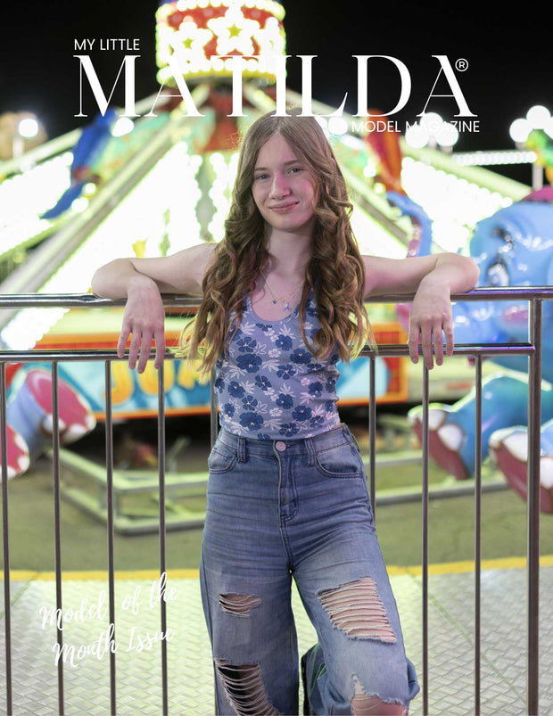 Matilda Model Magazine Addison Kuehn #JL529 Includes 1 Print Copy
